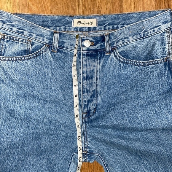 Madewell Low Slung Straight Carpenter Jeans in size 29, EUC, like new - Picture 15 of 16